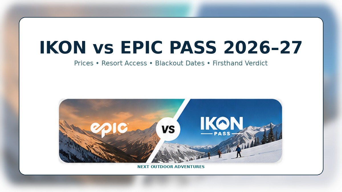 Ikon vs Epic Pass 2026 – trip planner guide cover